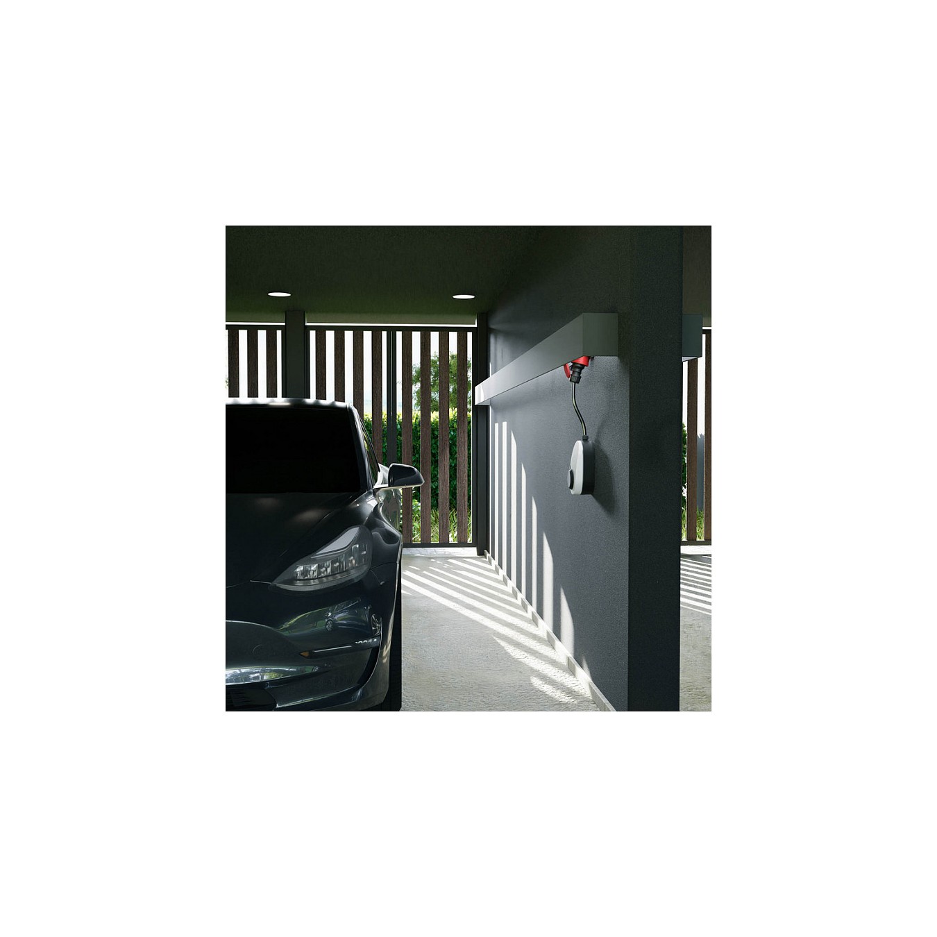 Buy go-e Charger Gemini flex, 22 kW (32A 3-phasig) (wei schwarz, mobile Ladestation) in Cyprus, Nicosia, Limassol, Larnaka, Pafo