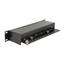 Buy Delock 10? Patchpanel 12 Port Cat.6A schwarz in Cyprus, Nicosia, Limassol, Larnaka, Pafos