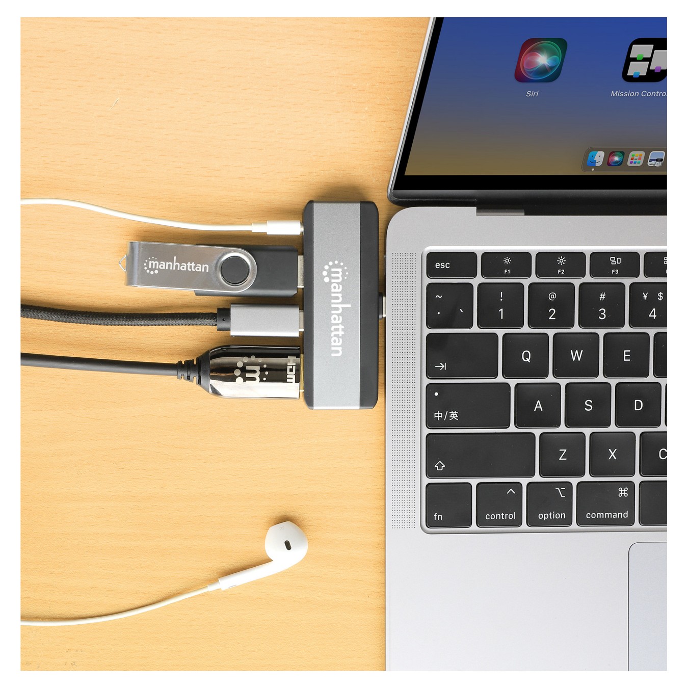Buy MANHATTAN USB-C PD auf HDMI 4-in-1 Mobile Dockingstation in Cyprus, Nicosia, Limassol, Larnaka, Pafos
