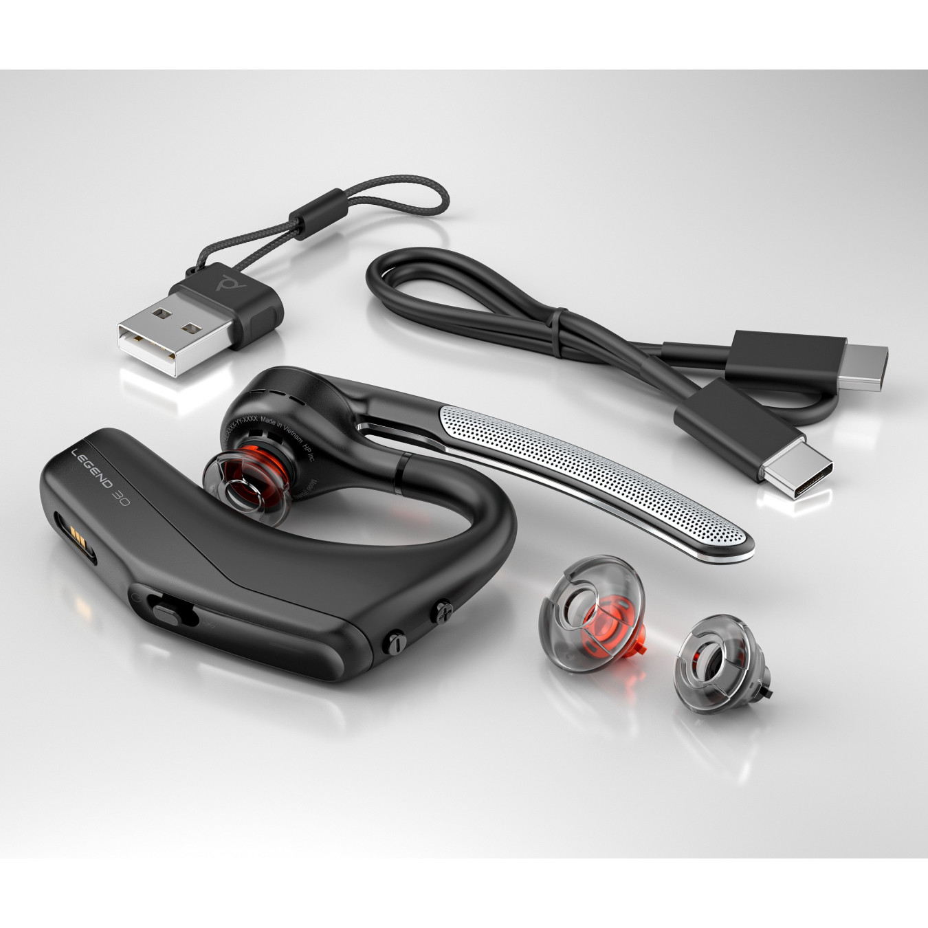 Poly Voyager Legend 30 - Wireless Bluetooth In-ear Headset - Black — Buy in Cyprus with Fast Delivery