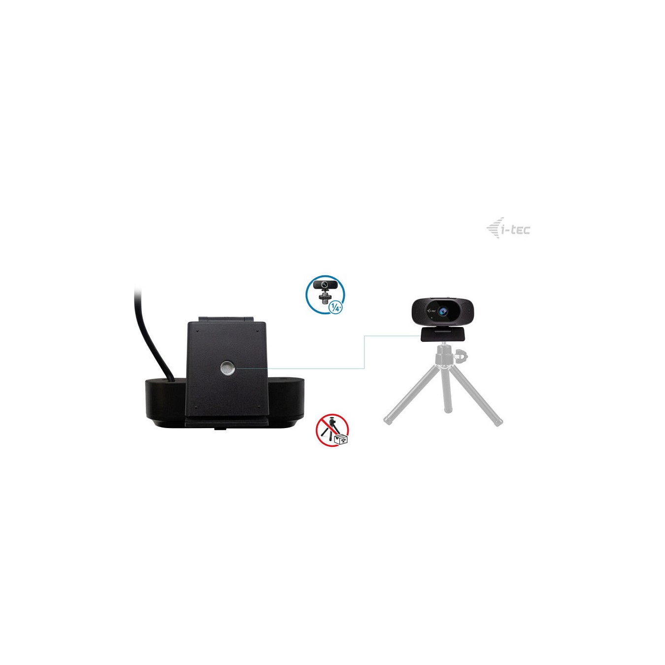 Buy I-TEC SOLOMON 300 4K Webcam in Cyprus, Nicosia, Limassol, Larnaka, Pafos