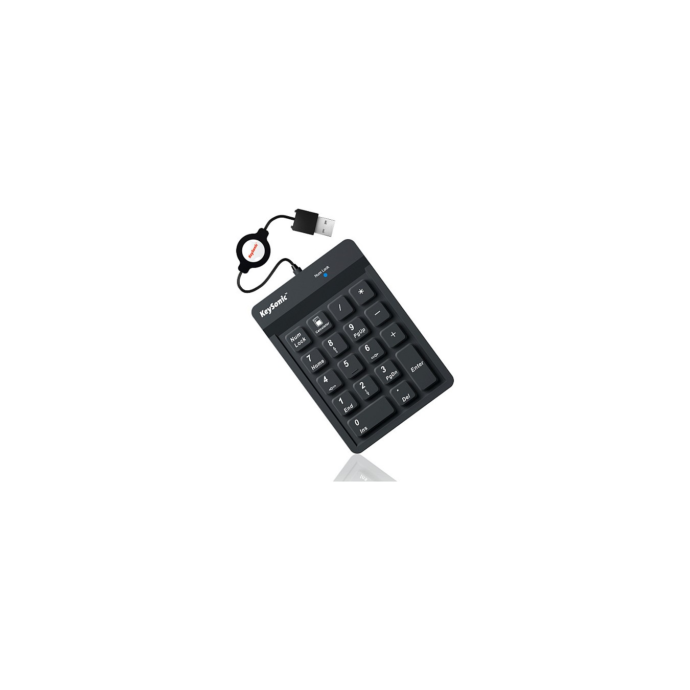 Buy KeySonic TAS ACK-118BK Corded Nummernblock Silikon IP64 sw in Cyprus, Nicosia, Limassol, Larnaka, Pafos