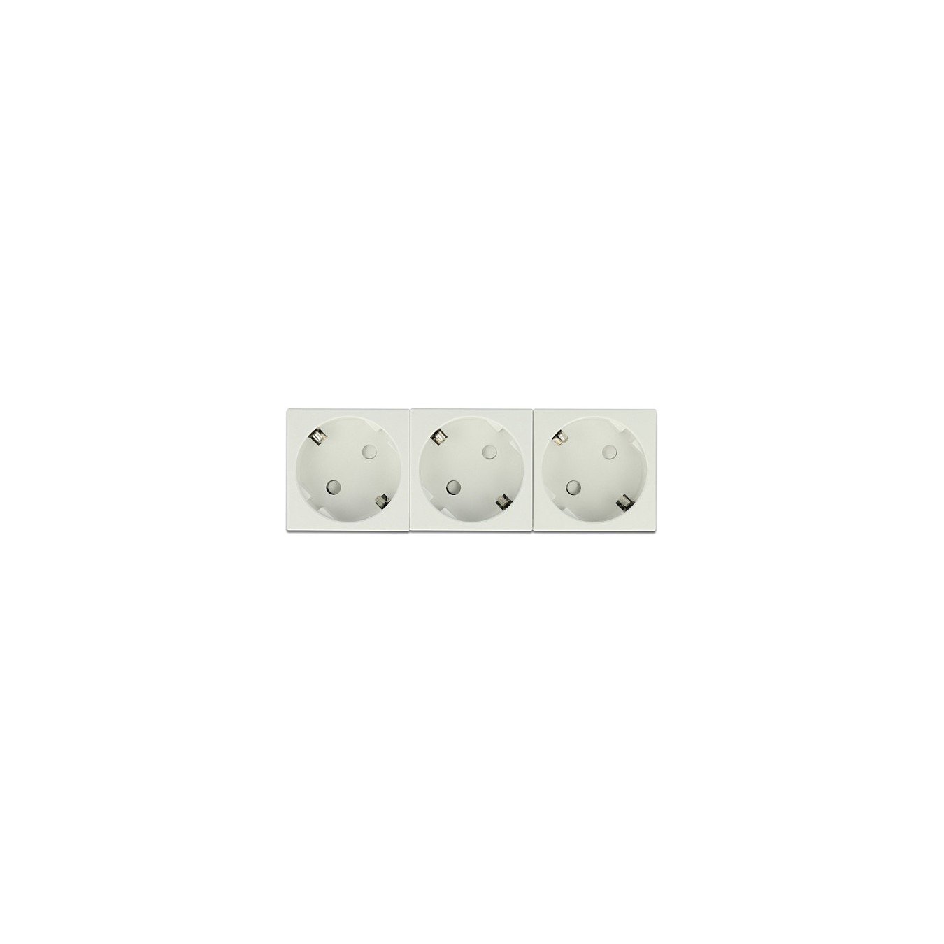 Buy Easy 45 Schutzkontakt-Steckdose 3-fach 45°-Anordnung 45 x 45 mm 5 Stück in Cyprus, Nicosia, Limassol, Larnaka, Pafos