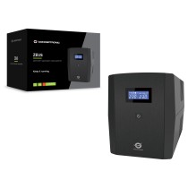 Buy CONCEPTRONIC USV 1200VA 720W 4xUK HID USB RJ45in Out AVR sw in Cyprus, Nicosia, Limassol, Larnaka, Pafos
