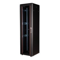 Buy ROLINE 19-Zoll Netzwerkschrank Pro 47 HE, 600x600 BxT Glastr schwarz in Cyprus, Nicosia, Limassol, Larnaka, Pafos