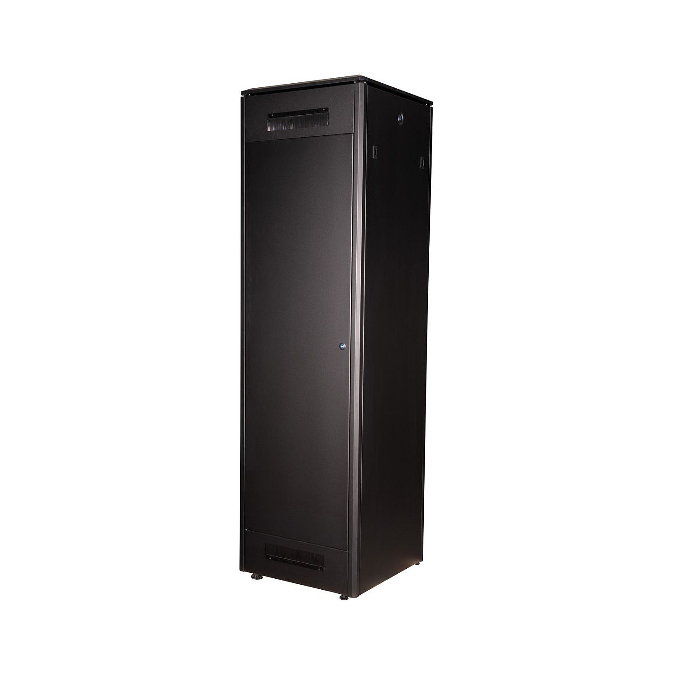 Buy ROLINE 19-Zoll Netzwerkschrank Pro 47 HE, 600x600 BxT Glastr schwarz in Cyprus, Nicosia, Limassol, Larnaka, Pafos