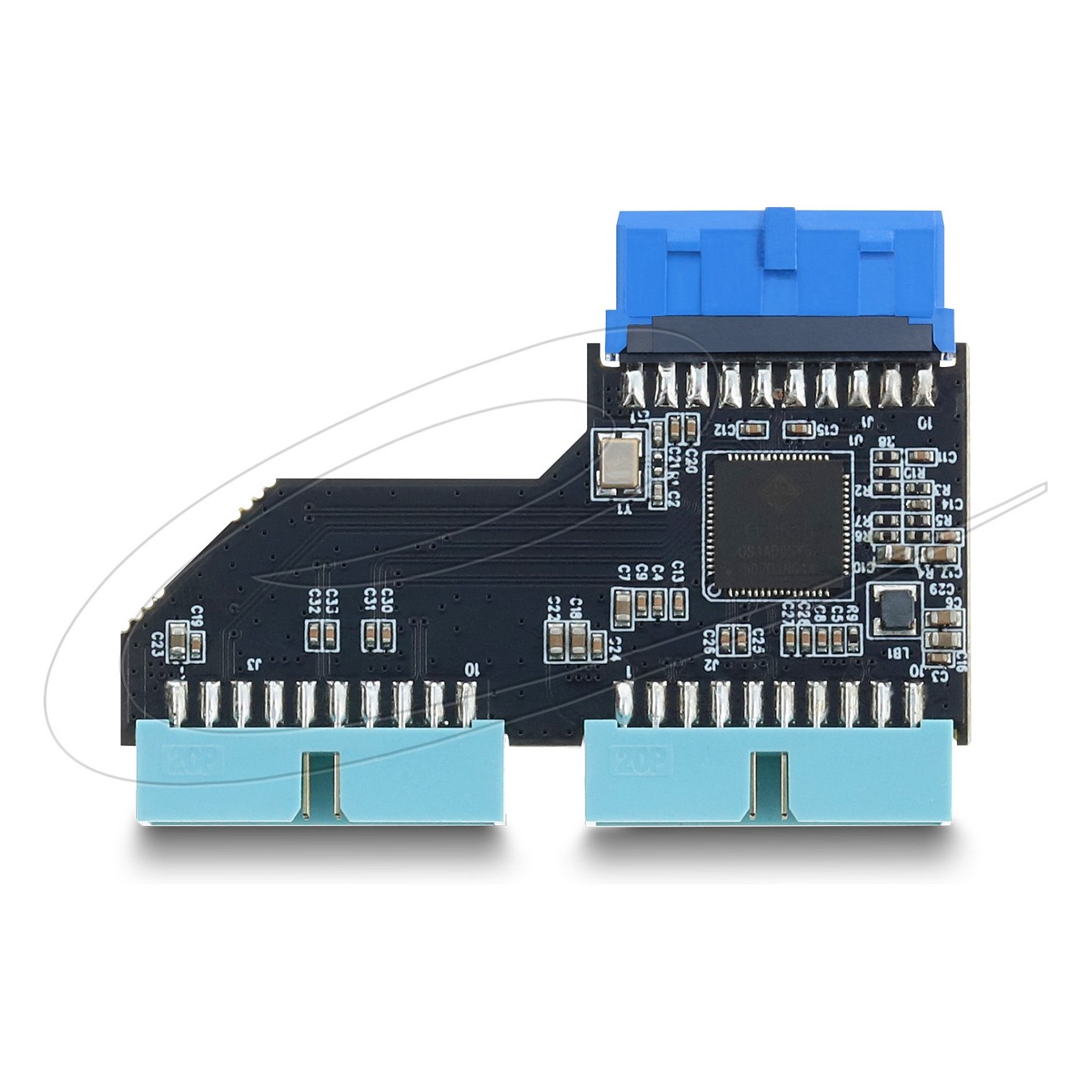 Buy USB 5 Gbps Hub 20 Pin Pfostenbuchse zu 2 x USB 5 Gbps 20 Pin Pfostenstecker in Cyprus, Nicosia, Limassol, Larnaka, Pafos
