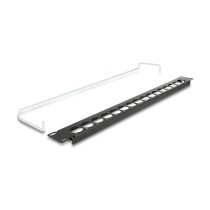 Buy Delock 19? D-Typ Patchpanel mit Entlastungsschiene 16 Port 1 HE schwarz in Cyprus, Nicosia, Limassol, Larnaka, Pafos