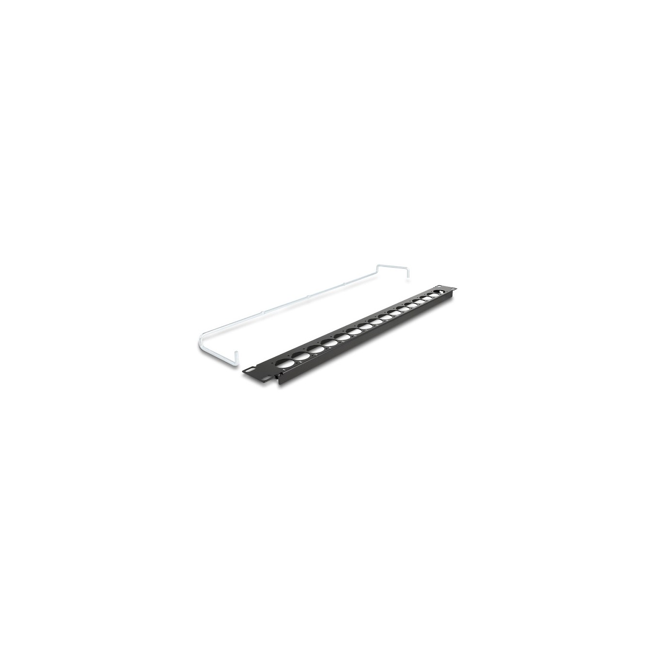 Buy Delock 19? D-Typ Patchpanel mit Entlastungsschiene 16 Port 1 HE schwarz in Cyprus, Nicosia, Limassol, Larnaka, Pafos