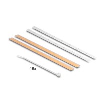 Buy Delock 19? D-Typ Patchpanel mit Entlastungsschiene 16 Port 1 HE schwarz in Cyprus, Nicosia, Limassol, Larnaka, Pafos