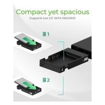 Buy ICY-BOX IB-RD2253-C31 RAID Gehäuse fr 2x HDD SSD in Cyprus, Nicosia, Limassol, Larnaka, Pafos