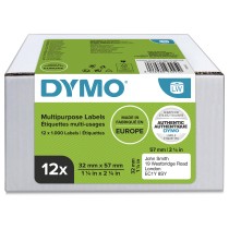 Buy Dymo Vielzweck-Etiketten 32 x 57 mm wei 12x 1000 St. in Cyprus, Nicosia, Limassol, Larnaka, Pafos