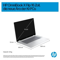Buy HP OmniBook X Flip 16-as0173ng CU7 256V 16GB 512SSD W11 Home Touch in Cyprus, Nicosia, Limassol, Larnaka, Pafos