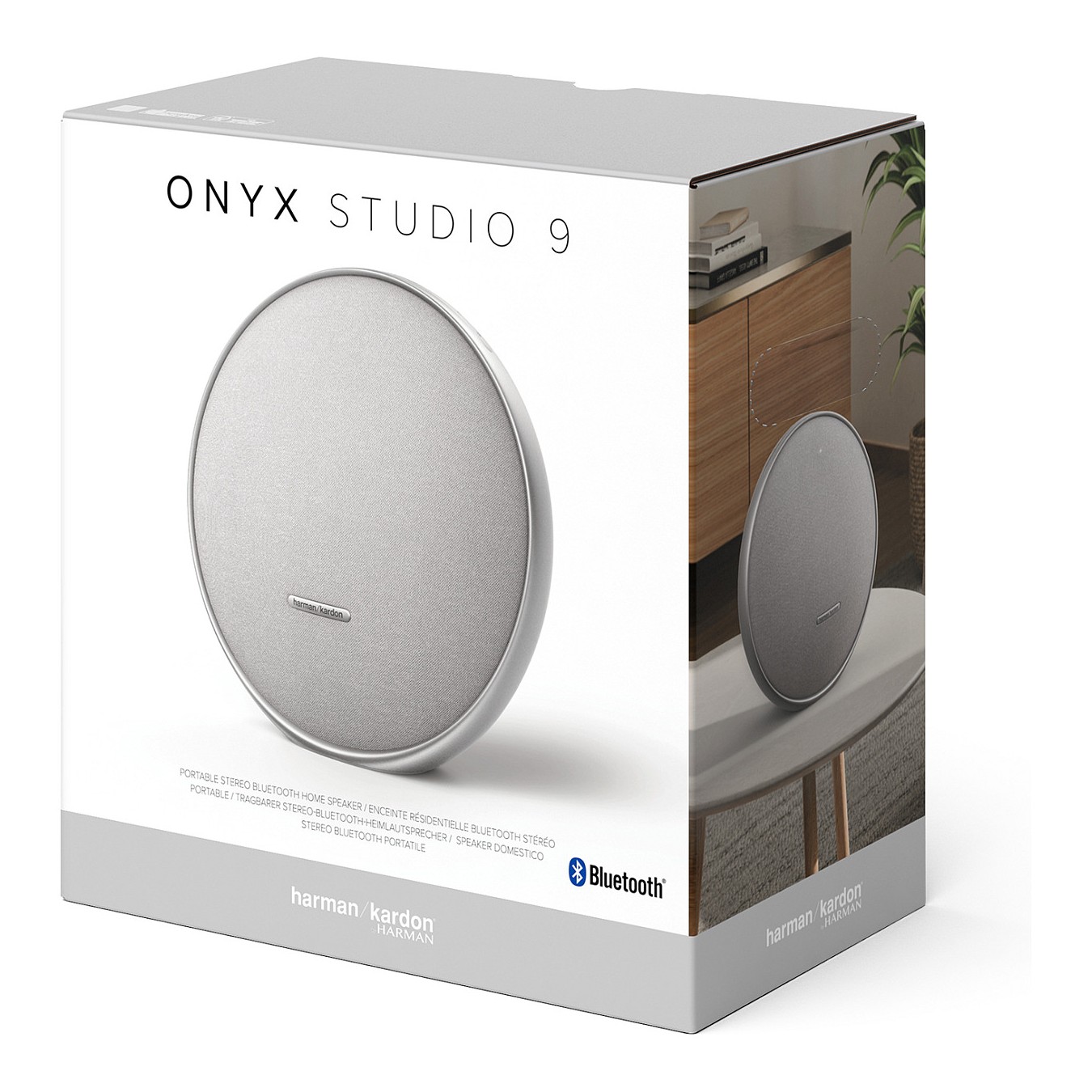 Buy Harman Kardon Onyx Studio 9 Tragbarer Bluetooth-Stereo-Lautsprecher grau in Cyprus, Nicosia, Limassol, Larnaka, Pafos