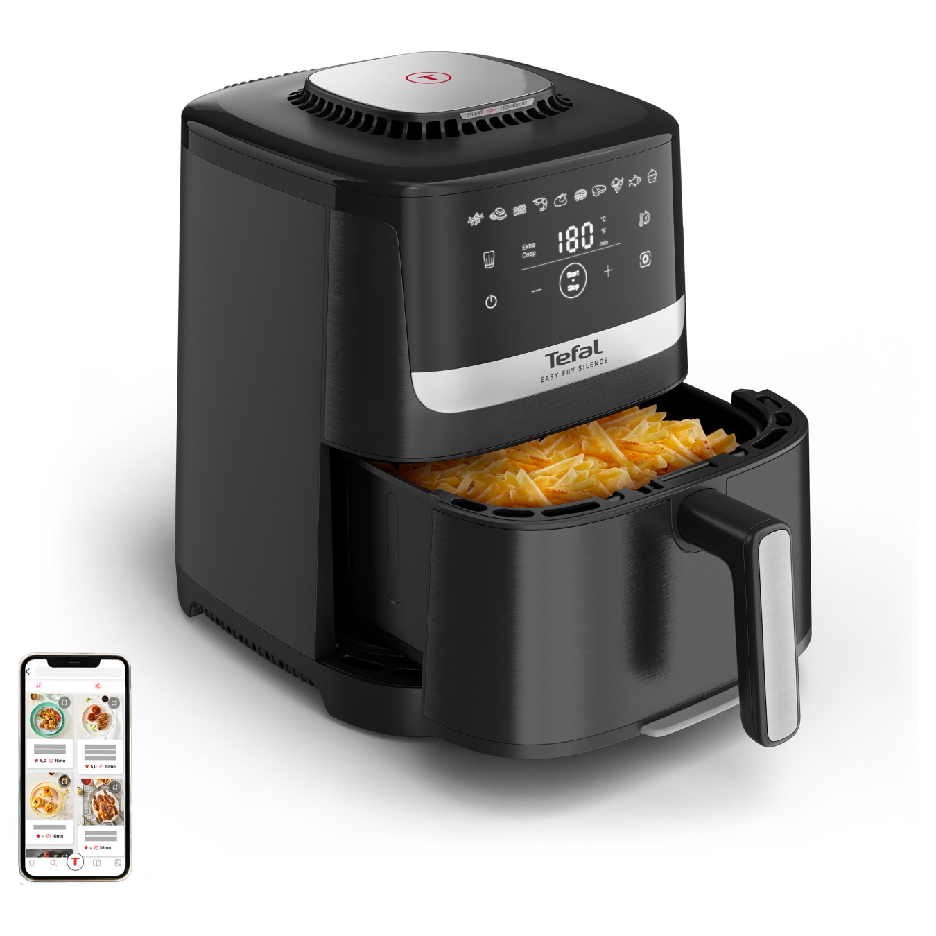 Buy Tefal Easy Fry Silence Heißluftfritteuse XL in Cyprus, Nicosia, Limassol, Larnaka, Pafos