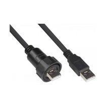 Buy Good Connections Industrie-Stecker S4 -USB 2.0 A-A 1m Kabel in Cyprus, Nicosia, Limassol, Larnaka, Pafos