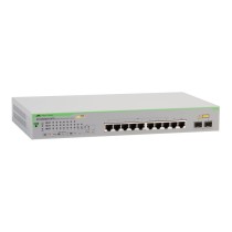 Buy ALLIED Gigabit webSmart switch 8x 10 100 1000-T PoE+ 2x SFP Ports and single fixed PSU EU Power Code in Cyprus, Nicosia, Lim