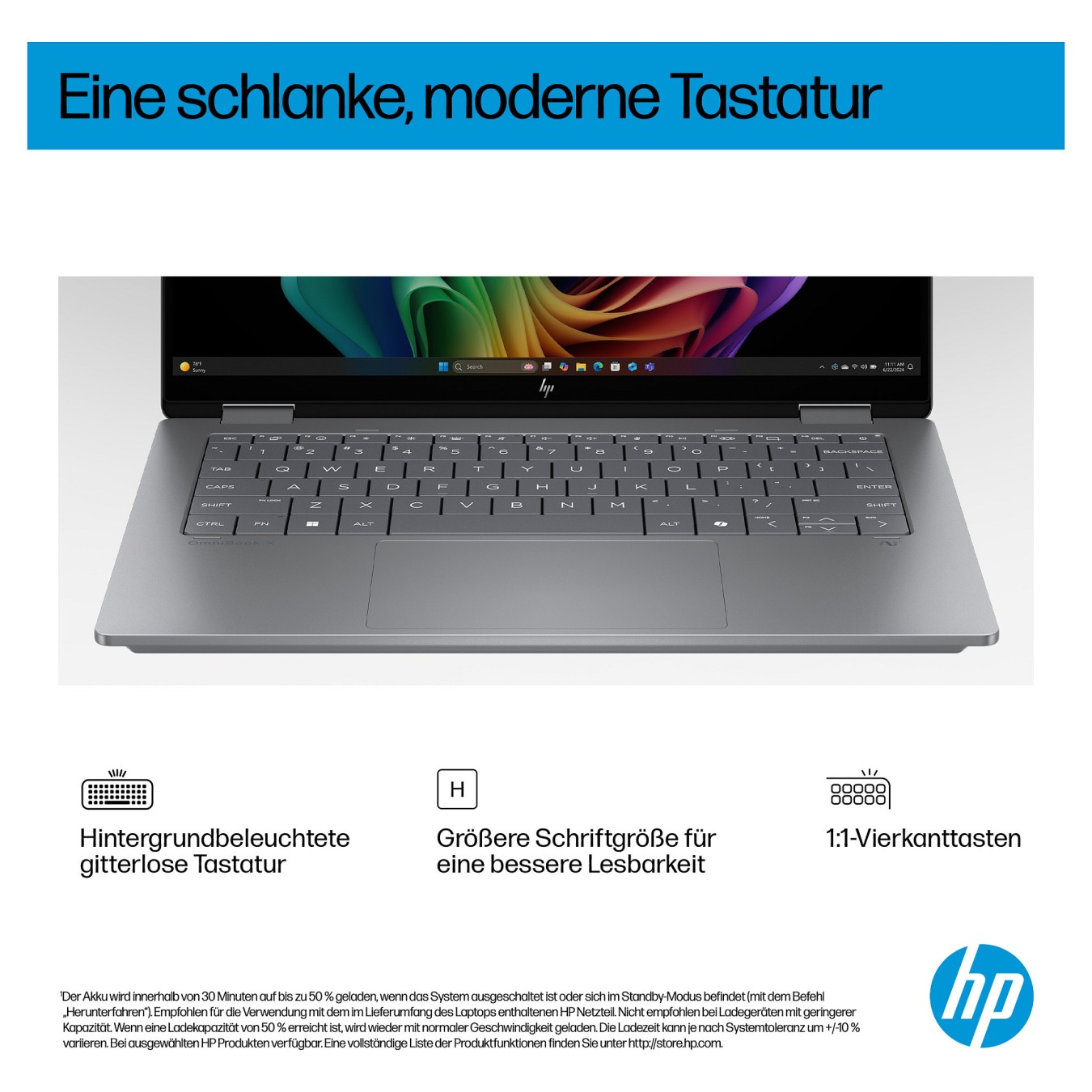 Buy HP OmniBook X Flip 14-fk0178ng RYZ AI 7 350 32GB 1TBSSD W11 Home Touch in Cyprus, Nicosia, Limassol, Larnaka, Pafos