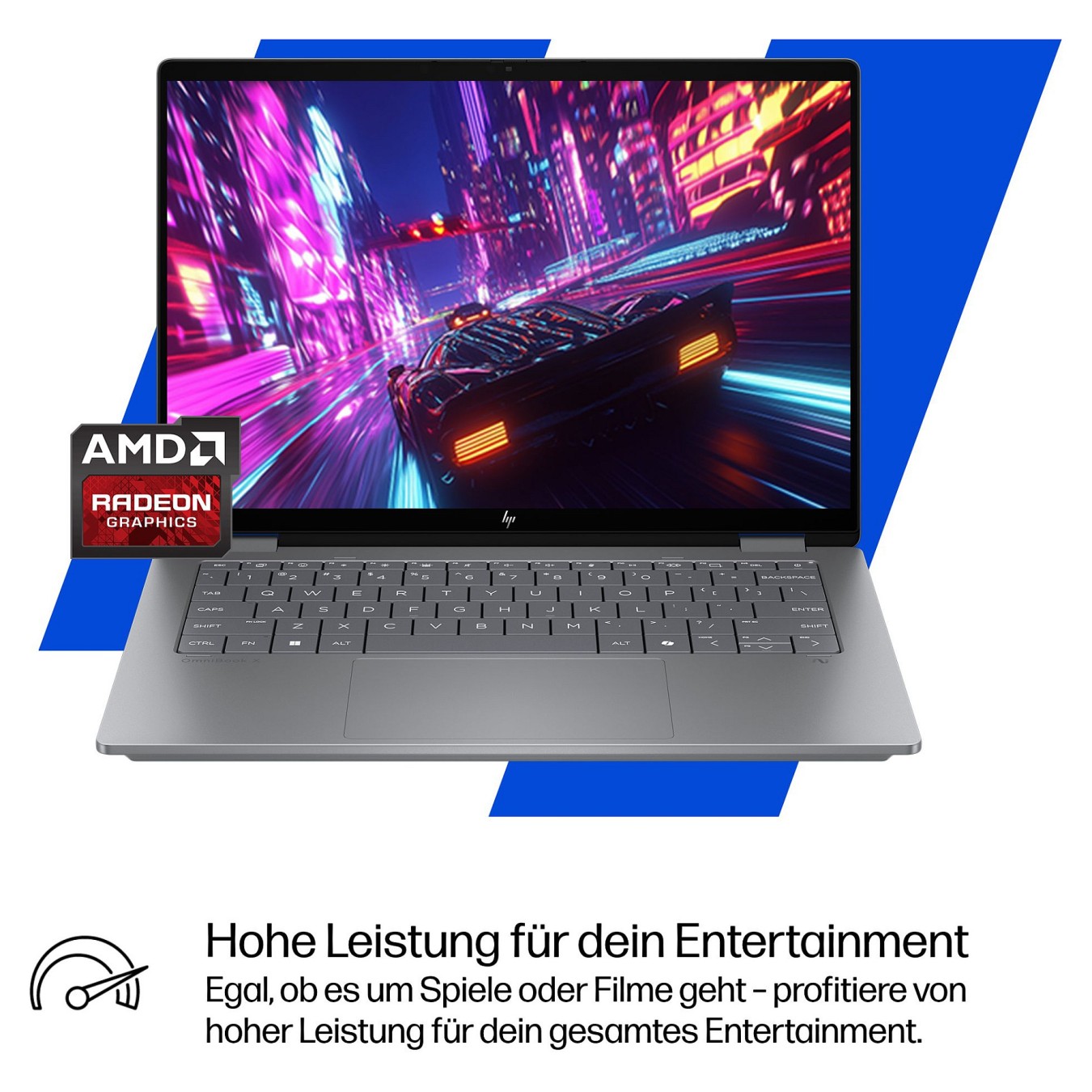 Buy HP OmniBook X Flip 14-fk0178ng RYZ AI 7 350 32GB 1TBSSD W11 Home Touch in Cyprus, Nicosia, Limassol, Larnaka, Pafos