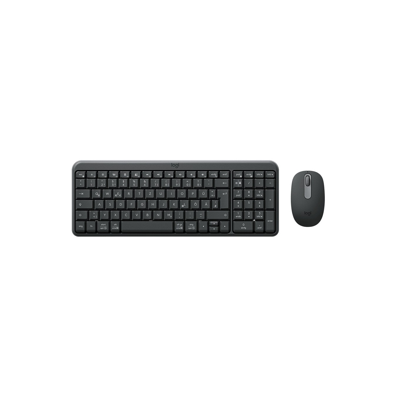 Buy Logitech MK250 Wireless Keyboard and Mouse Graphite (DE) in Cyprus, Nicosia, Limassol, Larnaka, Pafos