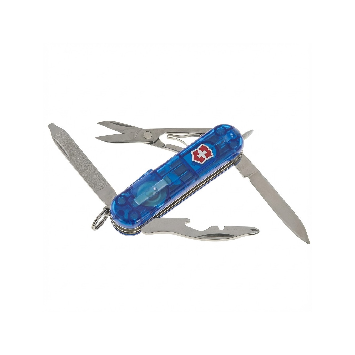 Buy V-0.63 66.T2 Taschenmesser Midnite Manager, blau transparent in Cyprus, Nicosia, Limassol, Larnaka, Pafos
