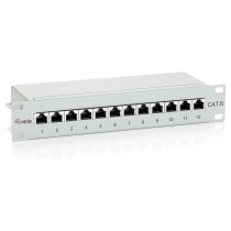 Buy Equip Patchpanel 12x RJ45 Cat6 10' FTP 1HE ISO IEC hellgrau in Cyprus, Nicosia, Limassol, Larnaka, Pafos
