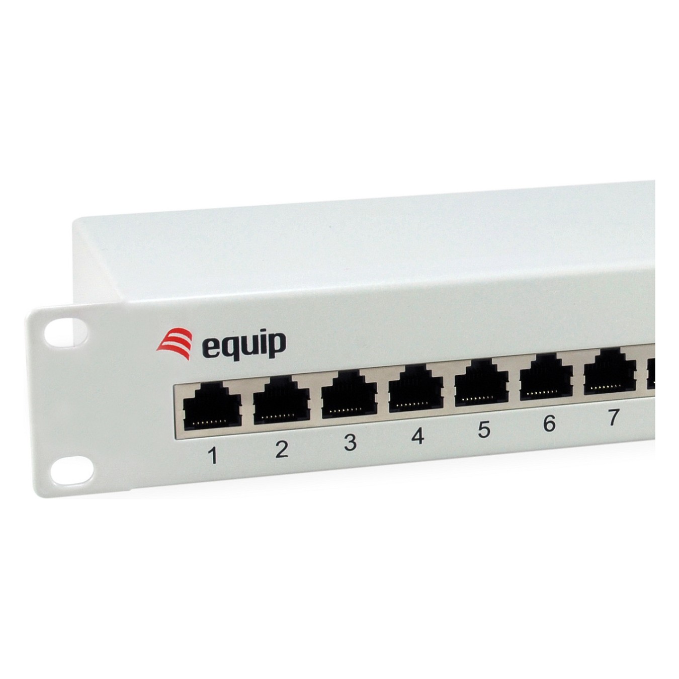 Buy Equip Patchpanel 12x RJ45 Cat6 10' FTP 1HE ISO IEC hellgrau in Cyprus, Nicosia, Limassol, Larnaka, Pafos