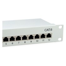 Buy Equip Patchpanel 12x RJ45 Cat6 10' FTP 1HE ISO IEC hellgrau in Cyprus, Nicosia, Limassol, Larnaka, Pafos