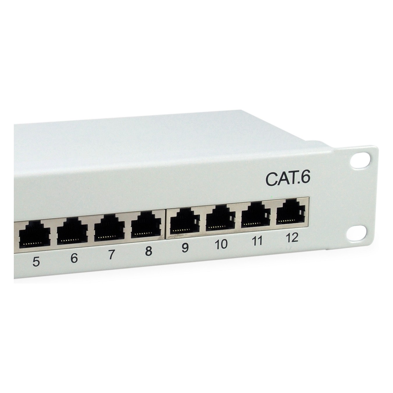 Buy Equip Patchpanel 12x RJ45 Cat6 10' FTP 1HE ISO IEC hellgrau in Cyprus, Nicosia, Limassol, Larnaka, Pafos