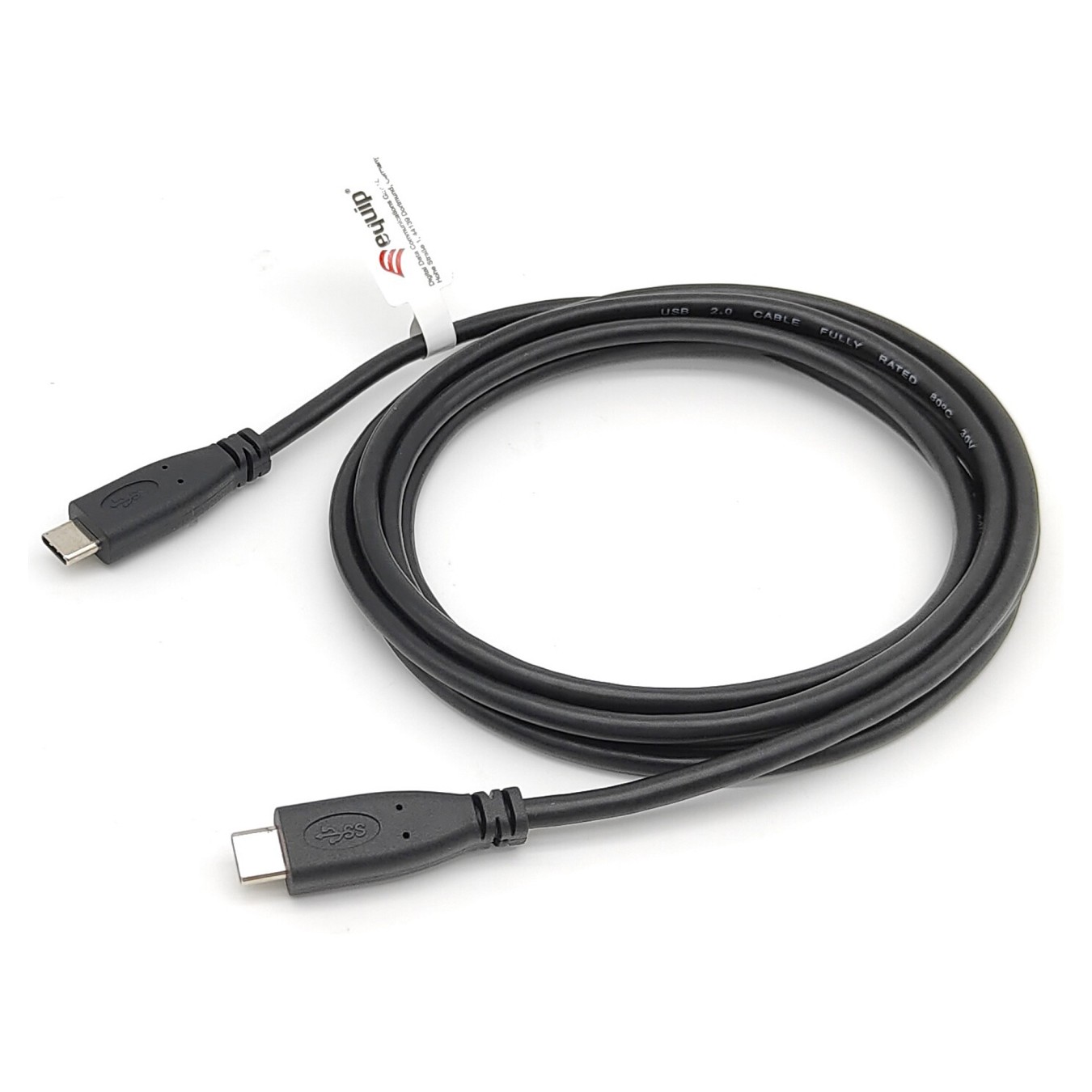 Buy Equip Kabel USB-C2.0- to C 3A PD60W St St 0.50m schwarz in Cyprus, Nicosia, Limassol, Larnaka, Pafos
