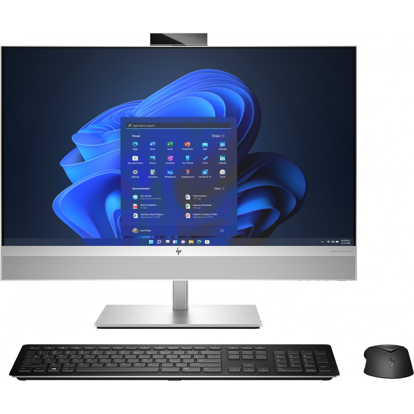 HP EliteOne 870 G9 - i9-14900 - 27in QHD IPS, 64GB DDR5, 1TB PCIe SSD, Silver, Windows 11 Pro
