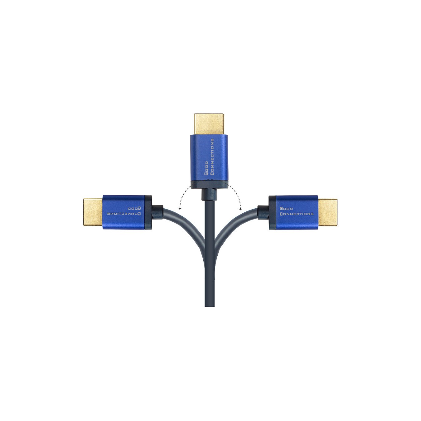 Buy Good Connections HDMI 2.1 Kabel SmartFLEX blau 1,5m in Cyprus, Nicosia, Limassol, Larnaka, Pafos