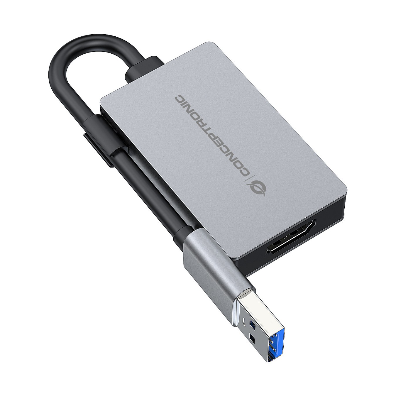 Buy CONCEPTRONIC Adapter USB-A3.2- to HDMI1.4 1080 60Hz 0.16m gr in Cyprus, Nicosia, Limassol, Larnaka, Pafos