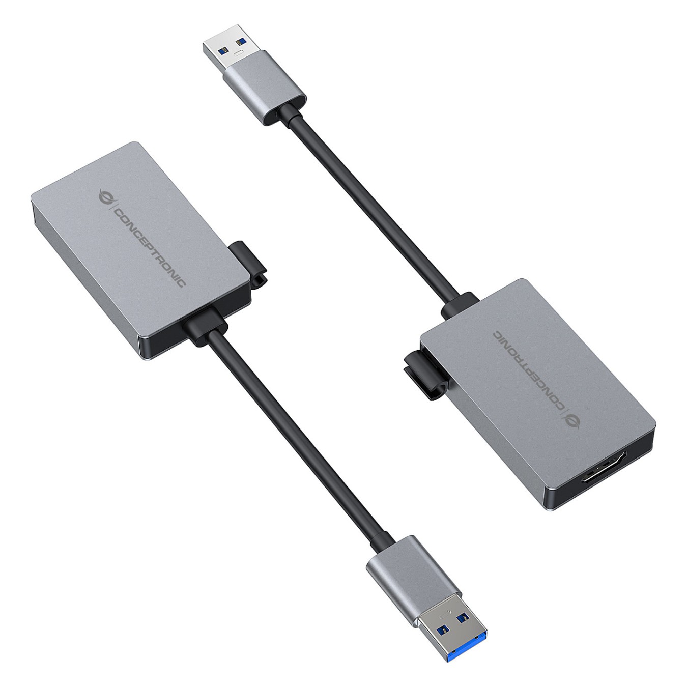 Buy CONCEPTRONIC Adapter USB-A3.2- to HDMI1.4 1080 60Hz 0.16m gr in Cyprus, Nicosia, Limassol, Larnaka, Pafos