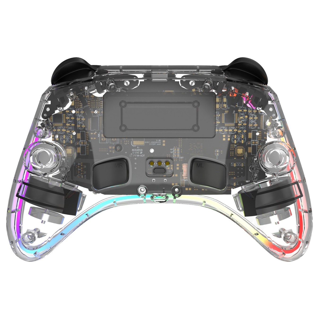 Buy Deltaco Controller 2 C Taste RGB Wireless transparent Switch in Cyprus, Nicosia, Limassol, Larnaka, Pafos