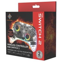 Buy Deltaco Controller 2 C Taste RGB Wireless transparent Switch in Cyprus, Nicosia, Limassol, Larnaka, Pafos