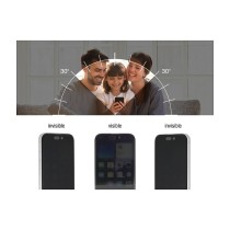 Buy Schutzfolie für iPhone 17 mit Sichtschutz aus gehärtetem Glas Anti Spy 4 Wege Blickschutz mit Installationshilfe in Cyprus, 