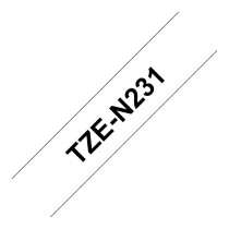 Buy Brother TZe N231 NON-LAMINATED TAPE in Cyprus, Nicosia, Limassol, Larnaka, Pafos