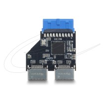 Buy USB 5 Gbps Hub 20 Pin Pfostenbuchse zu 2 x USB 5 Gbps Typ-E Key A Buchse in Cyprus, Nicosia, Limassol, Larnaka, Pafos