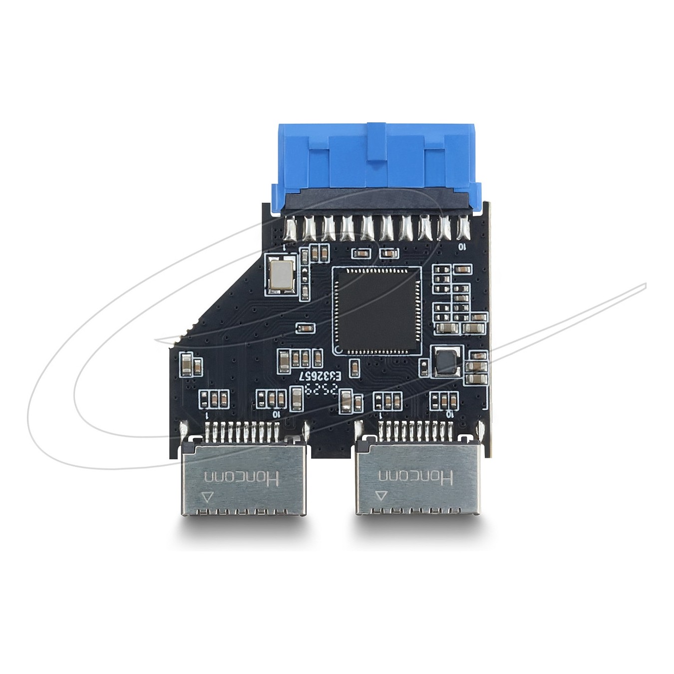 Buy USB 5 Gbps Hub 20 Pin Pfostenbuchse zu 2 x USB 5 Gbps Typ-E Key A Buchse in Cyprus, Nicosia, Limassol, Larnaka, Pafos