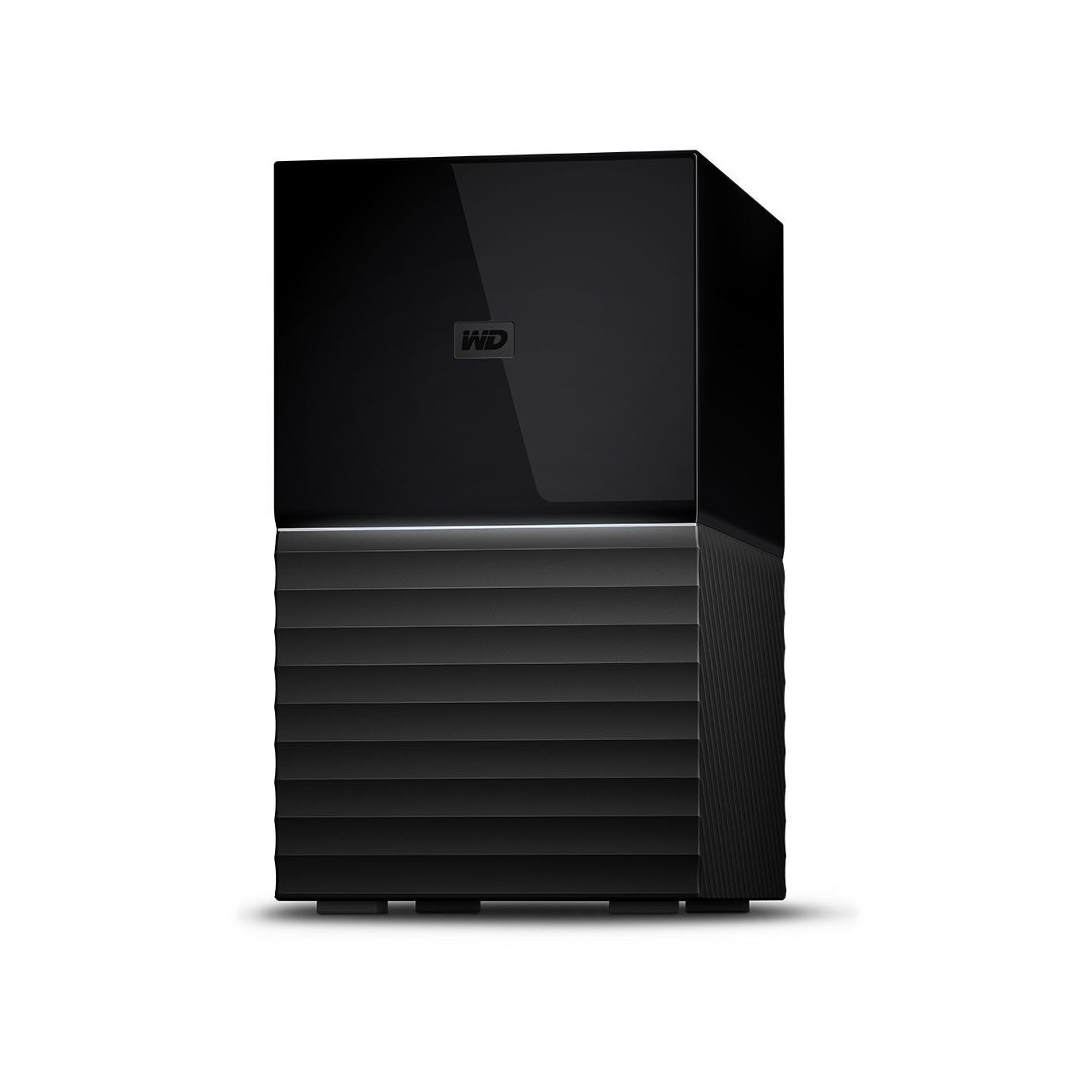 WD My Book Duo 16TB - JB0D - Dual 3.5 inch HDD, RAID 0/1, USB-C + USB-A, Desktop External Drive, Black