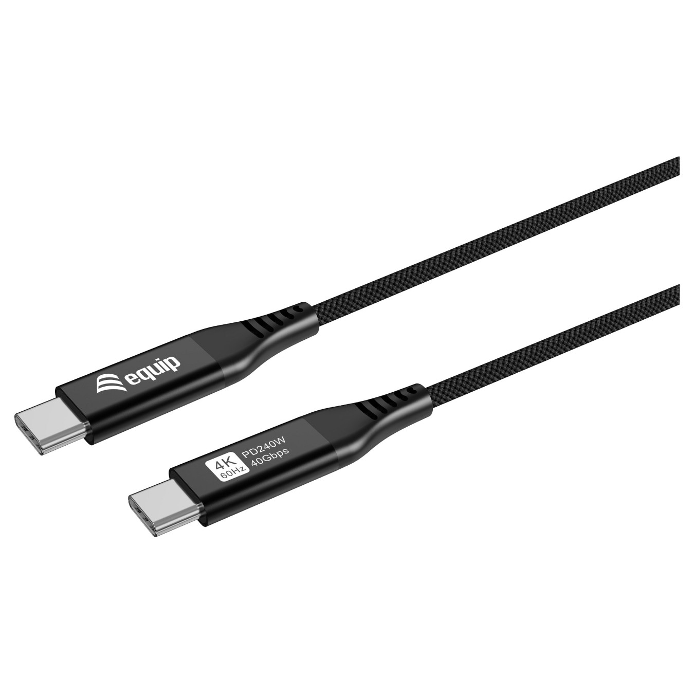 Buy Equip Kabel USB-C4.0- to C Slim PD240W St St 1.20m schwarz in Cyprus, Nicosia, Limassol, Larnaka, Pafos