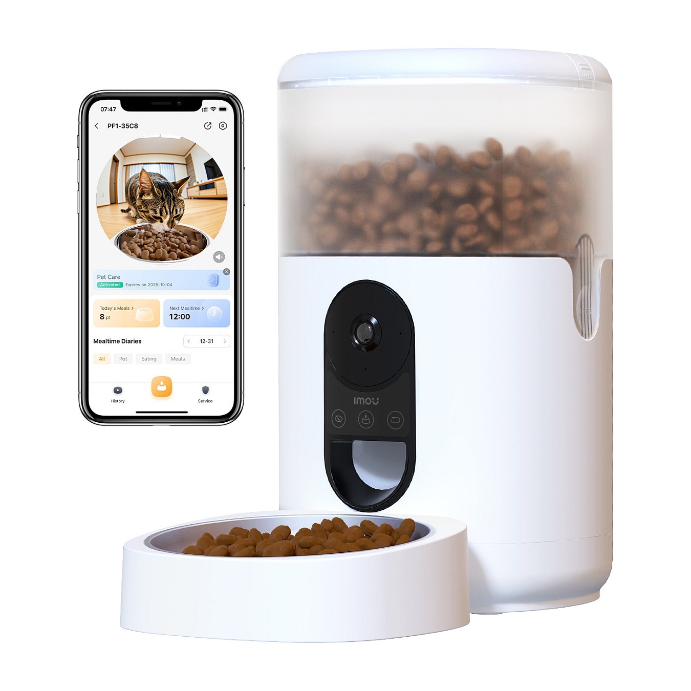 Buy IMOU PF1 4L Video Pet Feeder in Cyprus, Nicosia, Limassol, Larnaka, Pafos
