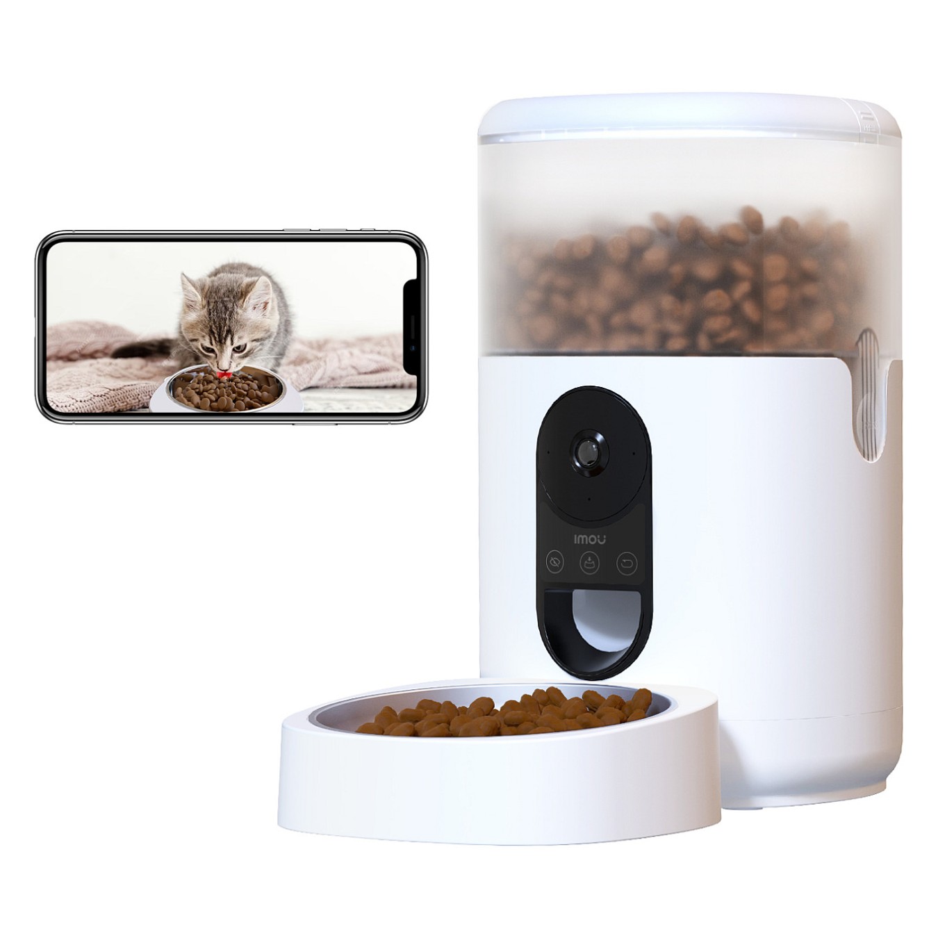 Buy IMOU PF1 4L Video Pet Feeder in Cyprus, Nicosia, Limassol, Larnaka, Pafos