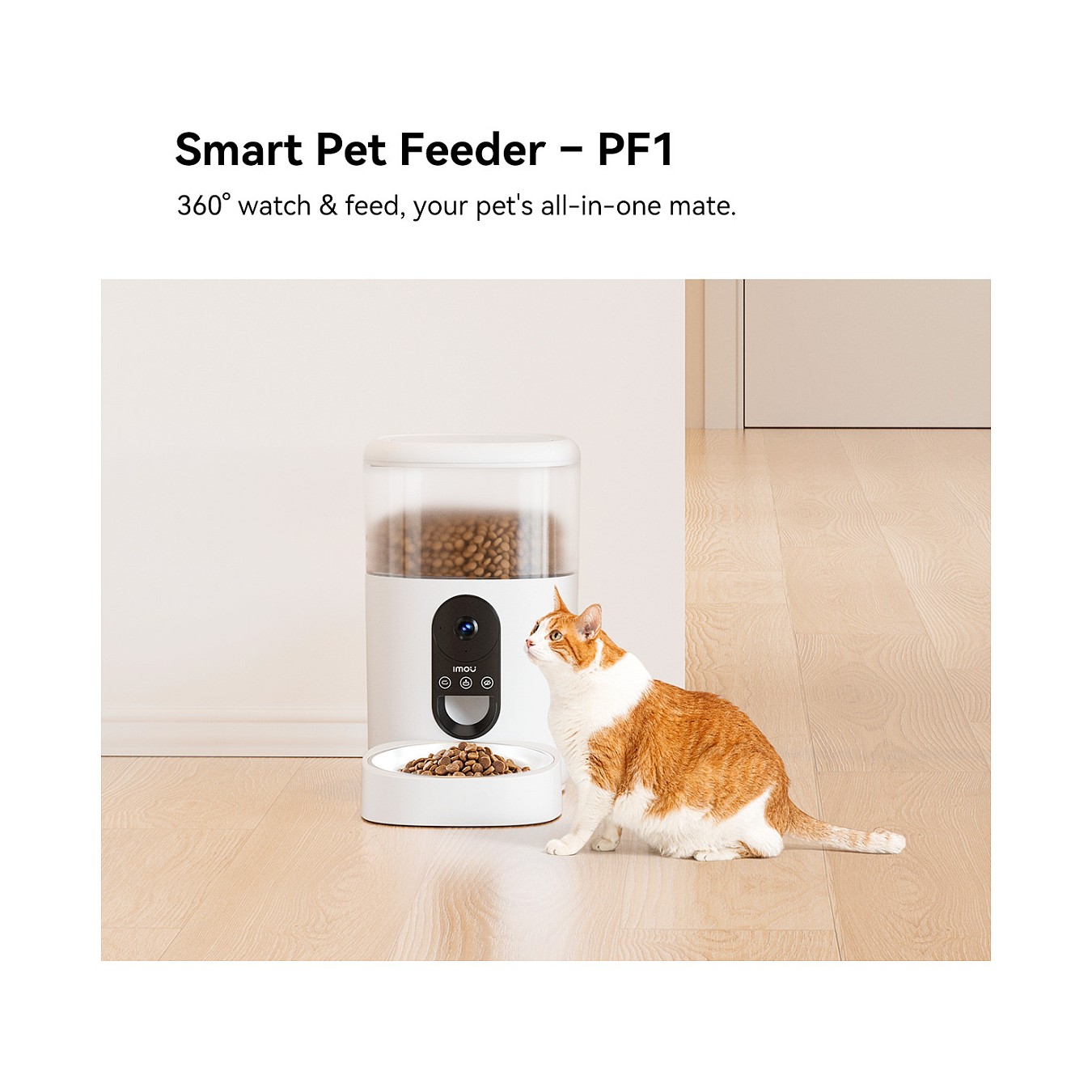 Buy IMOU PF1 4L Video Pet Feeder in Cyprus, Nicosia, Limassol, Larnaka, Pafos