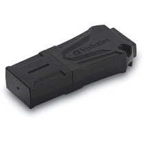 Verbatim ToughMAX USB 2.0 Flash Drive - 16GB - Black, Protective Cap with Key Ring — Buy in Cyprus with Fast Delivery