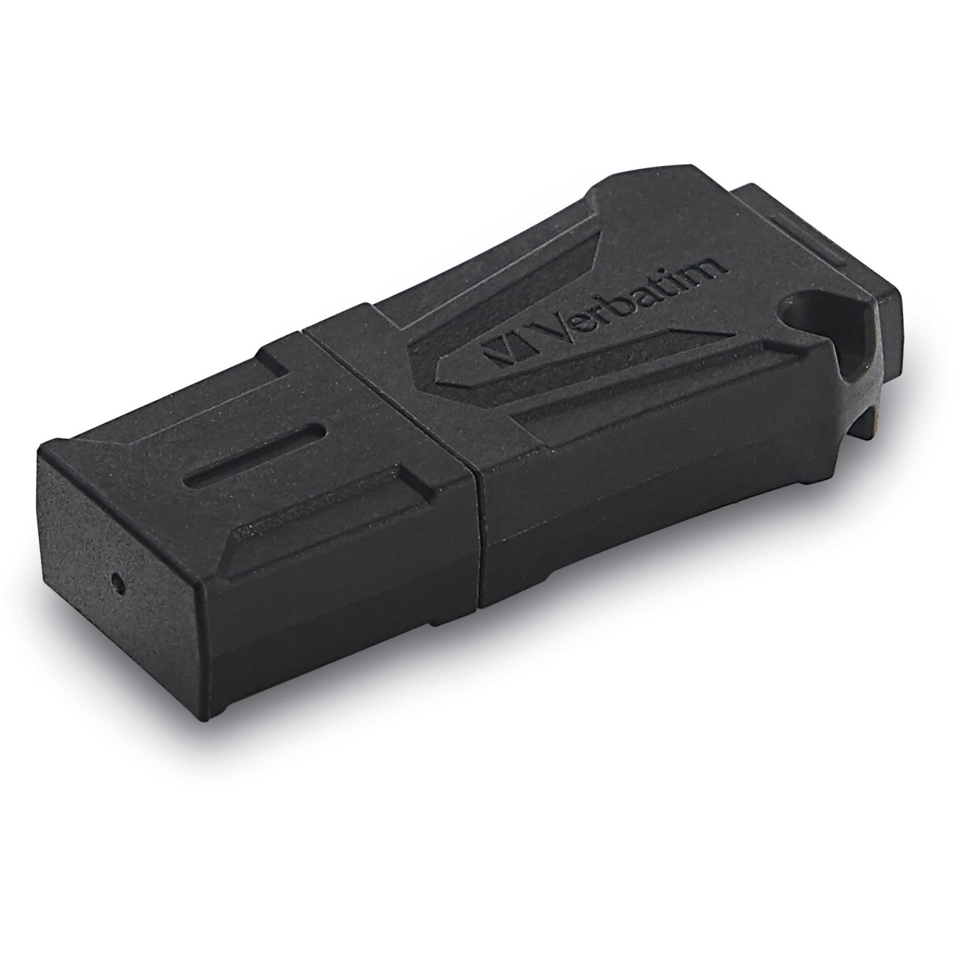 Verbatim ToughMAX USB 2.0 Flash Drive - 16GB - Black, Protective Cap with Key Ring — Buy in Cyprus with Fast Delivery