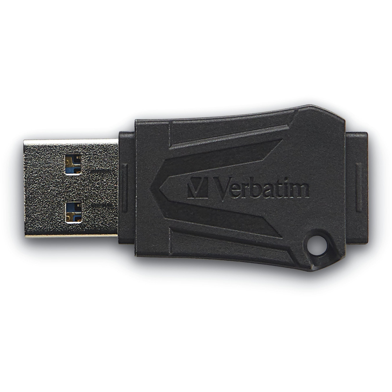 Verbatim ToughMAX USB 2.0 Flash Drive - 16GB - Black, Protective Cap with Key Ring — Buy in Cyprus with Fast Delivery