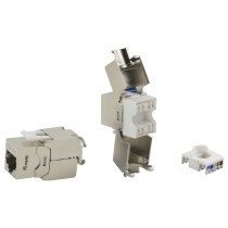 Buy Keystone Jack geschirmt Cat6A LSA wzf.8Stk sil in Cyprus, Nicosia, Limassol, Larnaka, Pafos
