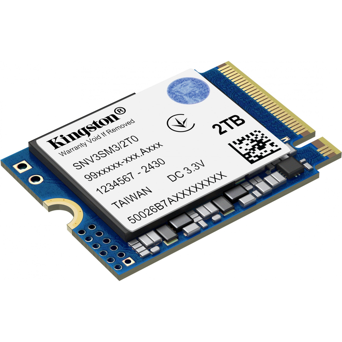 Kingston NV3 - 2000G - 2TB M.2 2230 PCIe 4.0 NVMe SSD, up to 6000MB/s read — Buy in Cyprus with Fast Delivery
